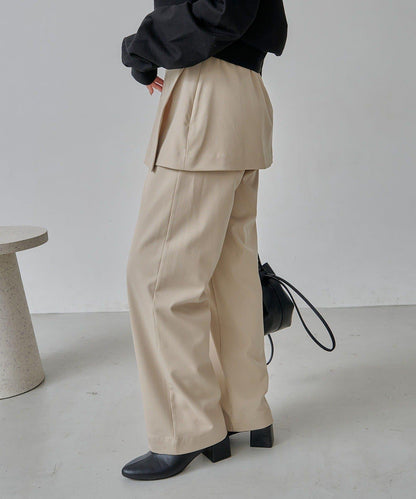 【有小個子尺碼】迷你層疊短褲