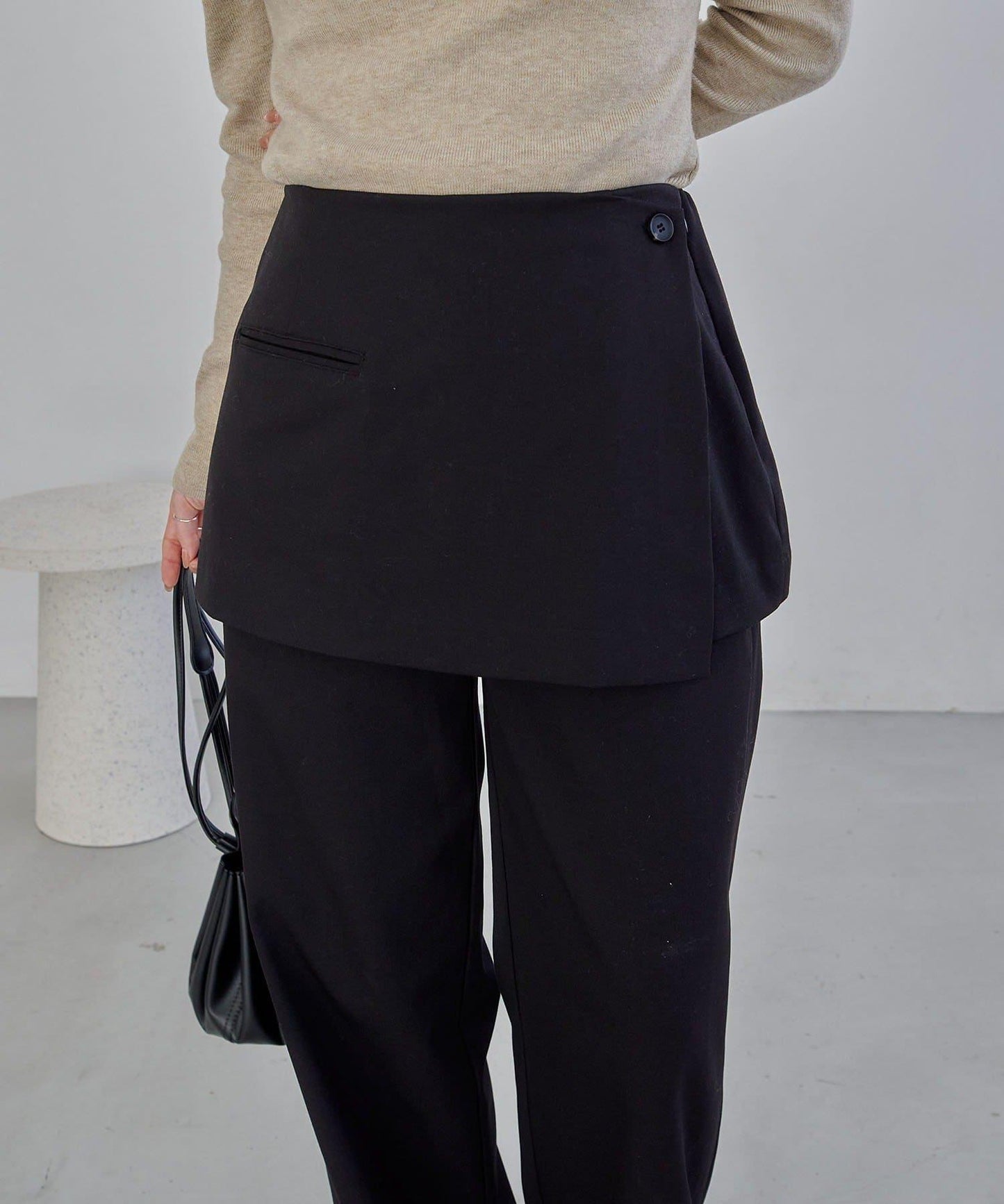 【有小個子尺碼】迷你層疊短褲