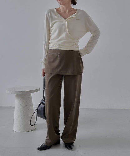 【有小個子尺碼】迷你層疊短褲