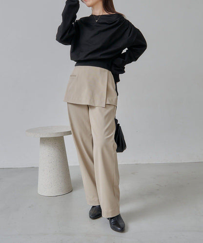 【有小個子尺碼】迷你層疊短褲