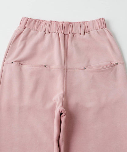 斜插口袋水洗休閒衛褲