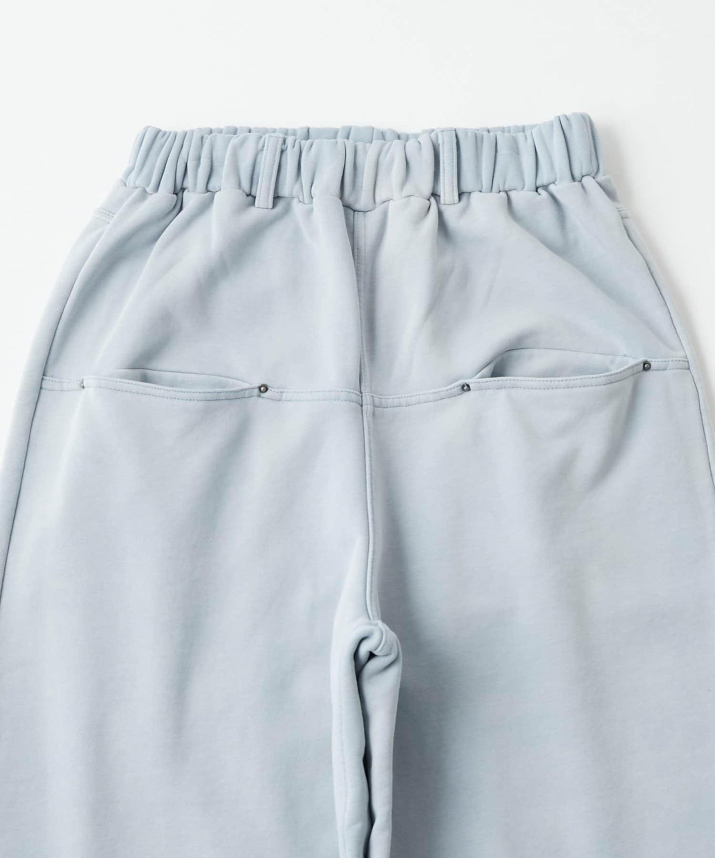 斜插口袋水洗休閒衛褲