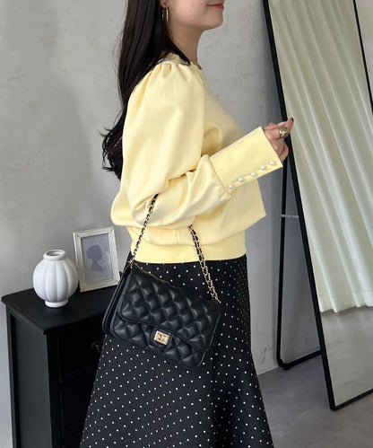 袖珍珠泡泡袖衛衣