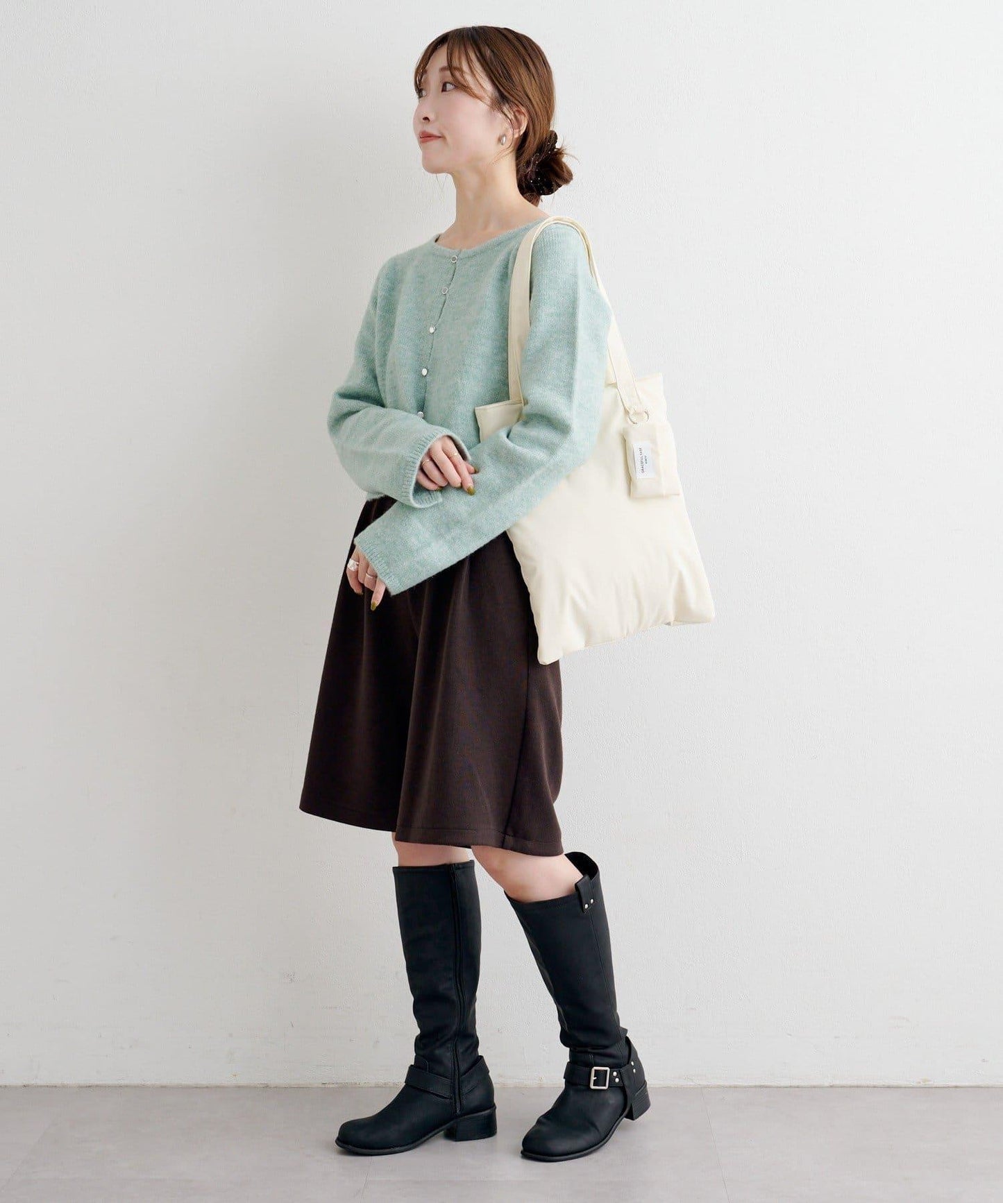 【套裝可搭配】B針織風格衛衣短褲