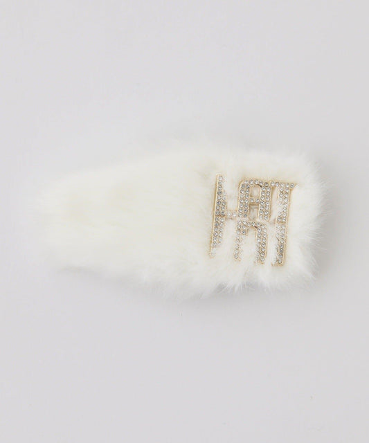 【Latini】毛絨裝飾髮夾