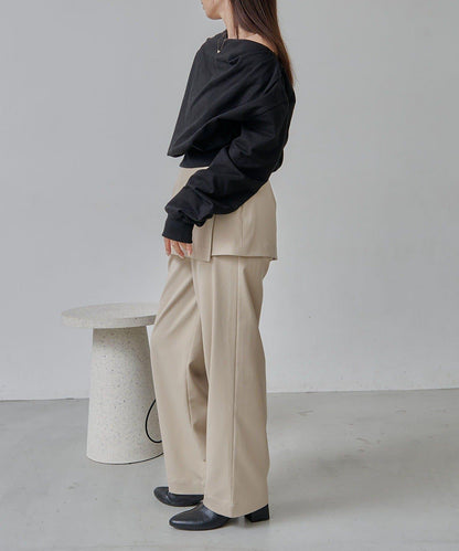 【有小個子尺碼】迷你層疊短褲