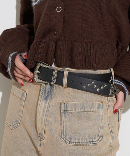 星形鉚釘腰帶