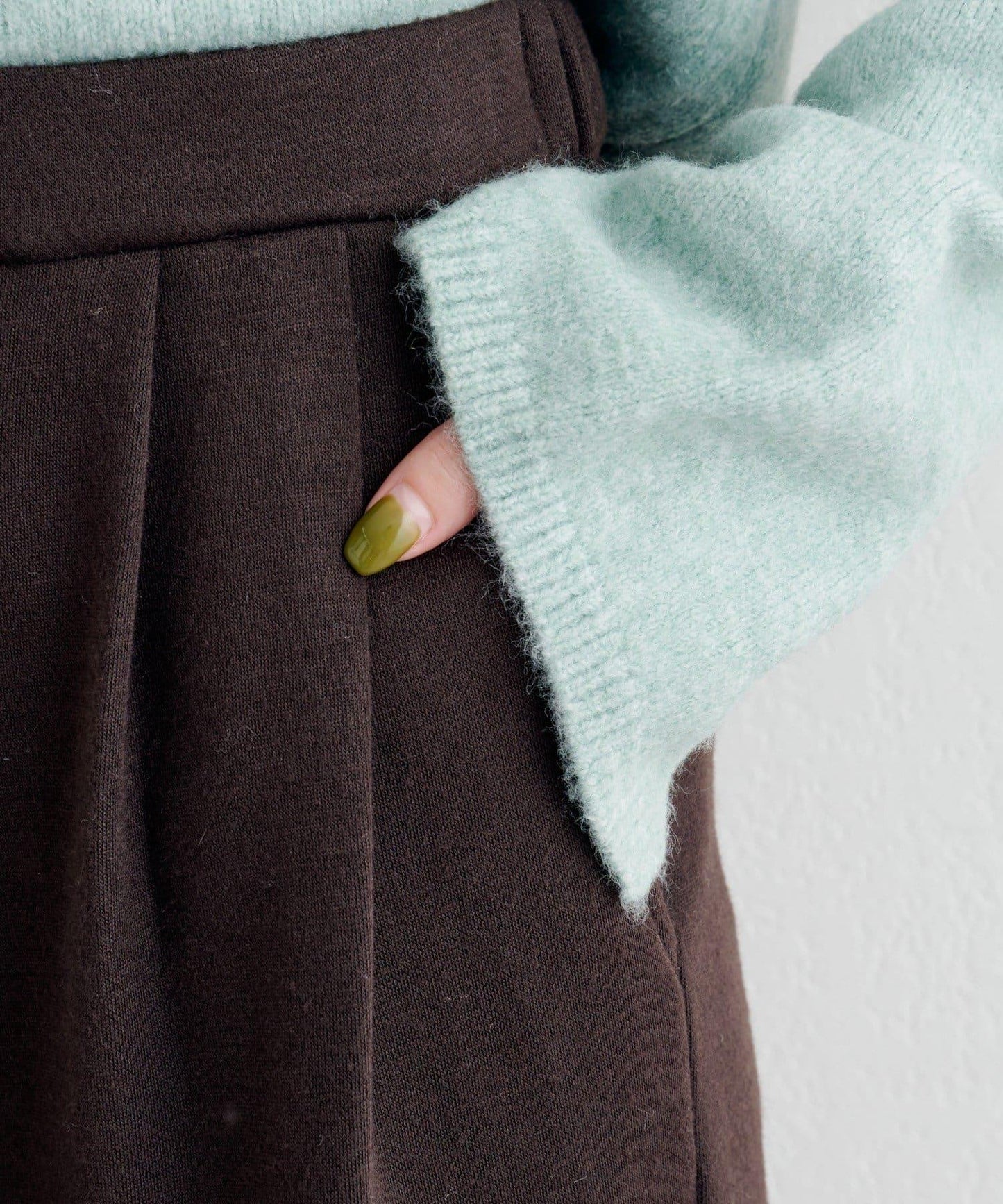 【套裝可搭配】B針織風格衛衣短褲