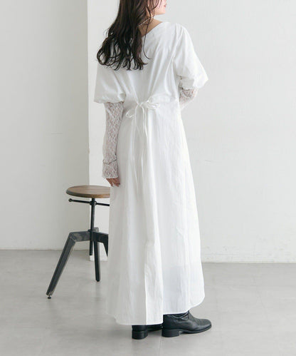 泡泡袖連衣裙