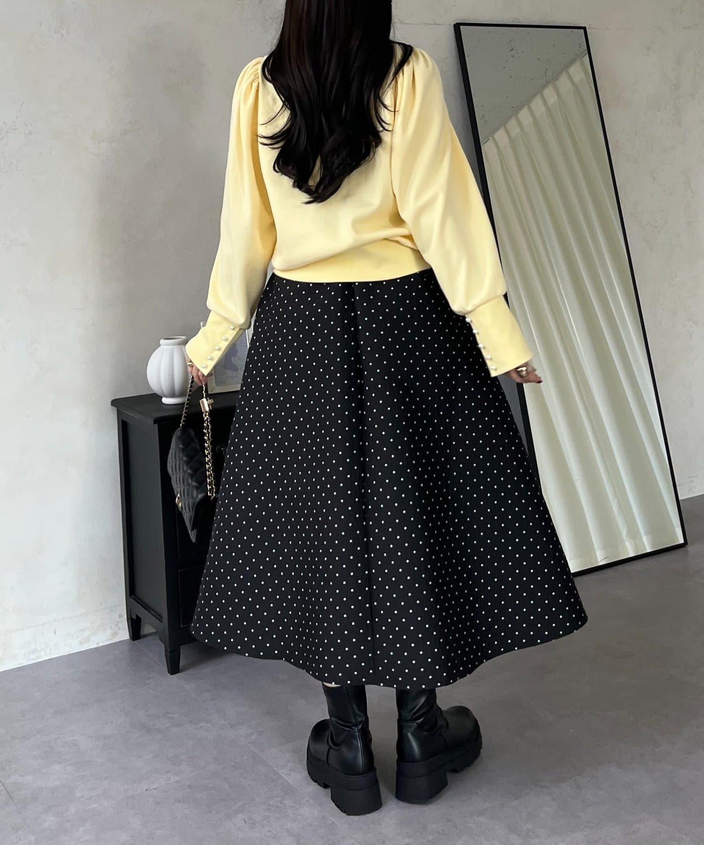 袖珍珠泡泡袖衛衣