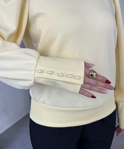 袖珍珠泡泡袖衛衣