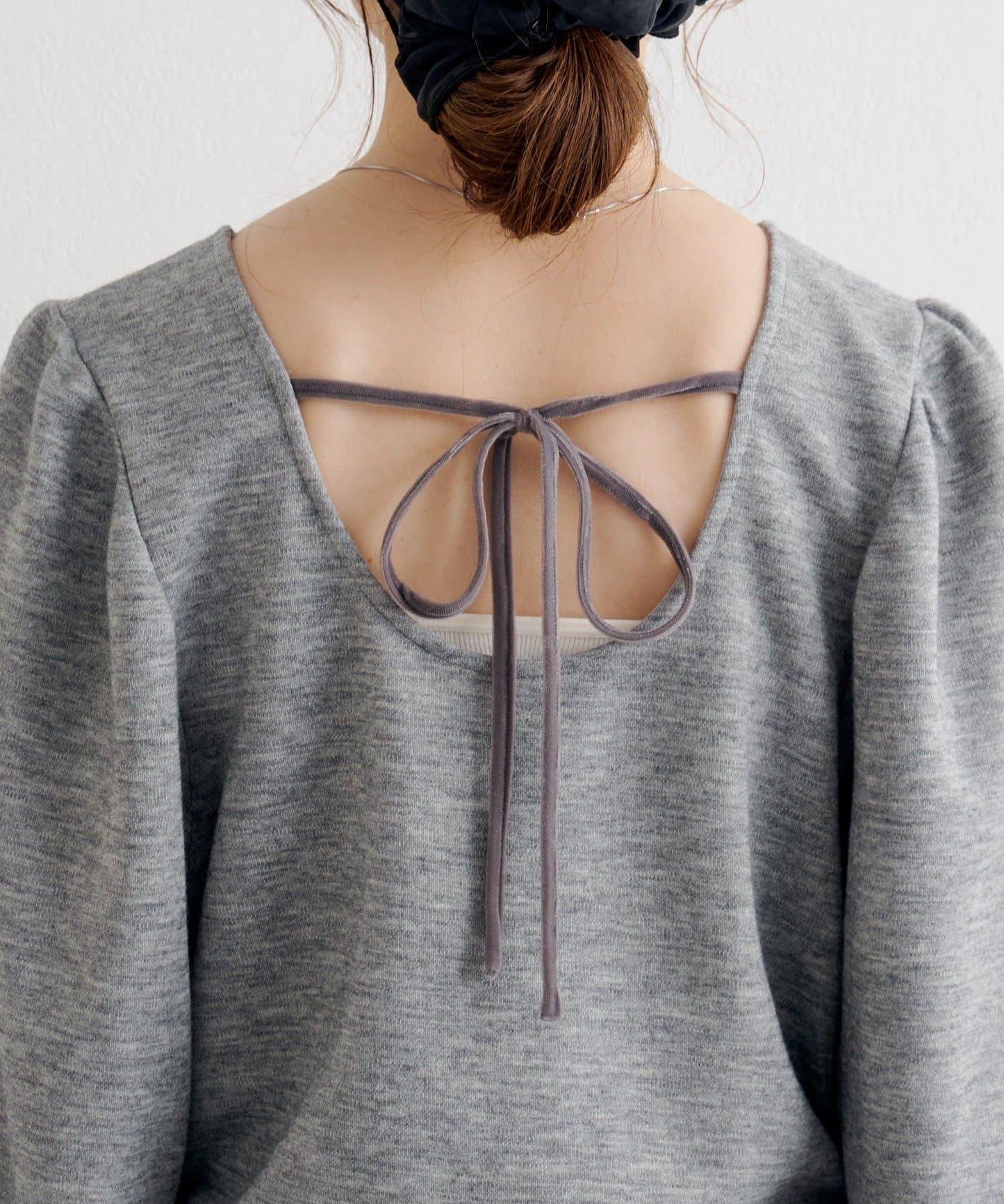 B 針織風連衣裙