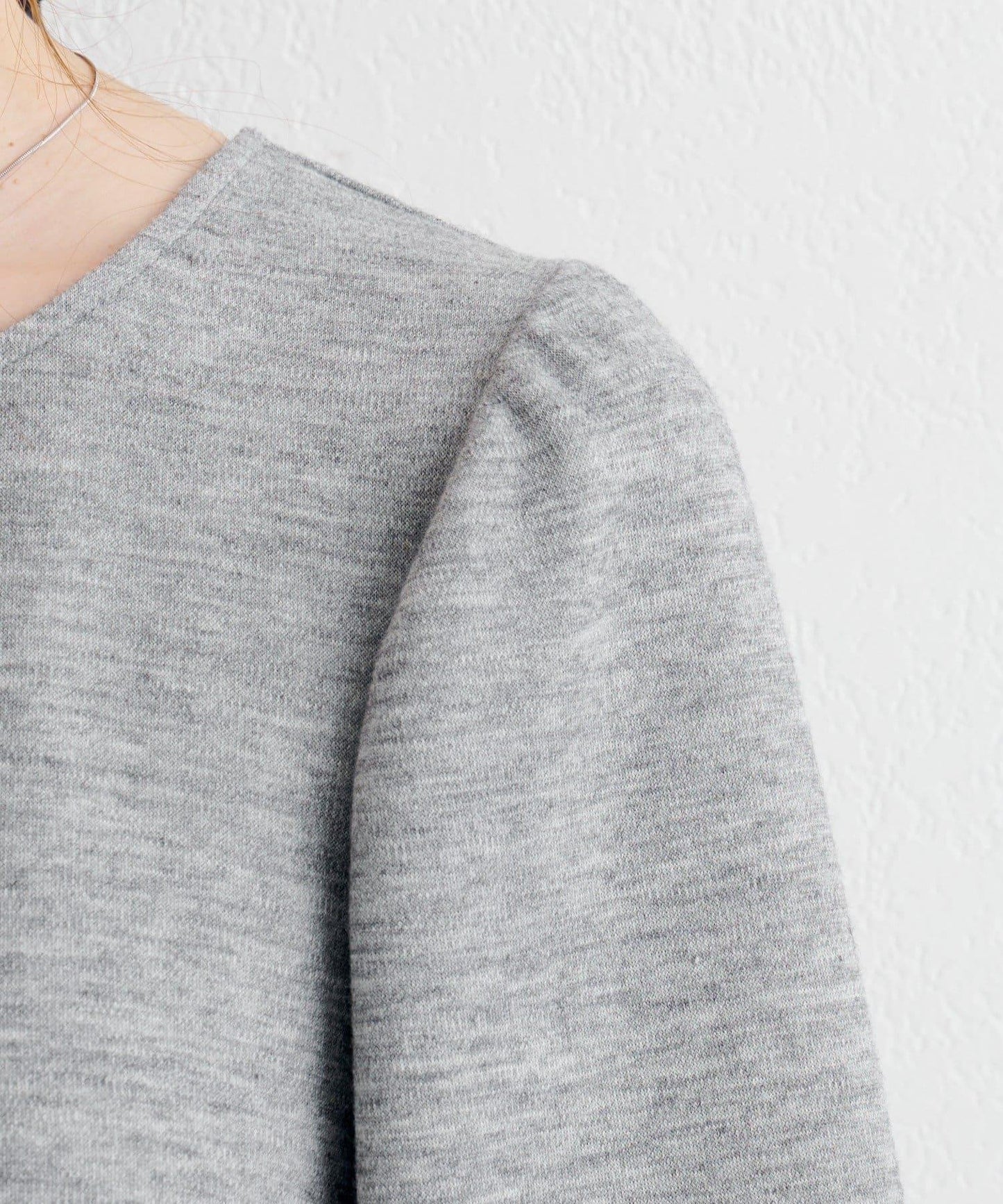 B 針織風連衣裙