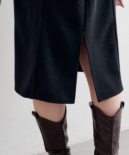 B 針織風格衛衣吊帶連衣裙