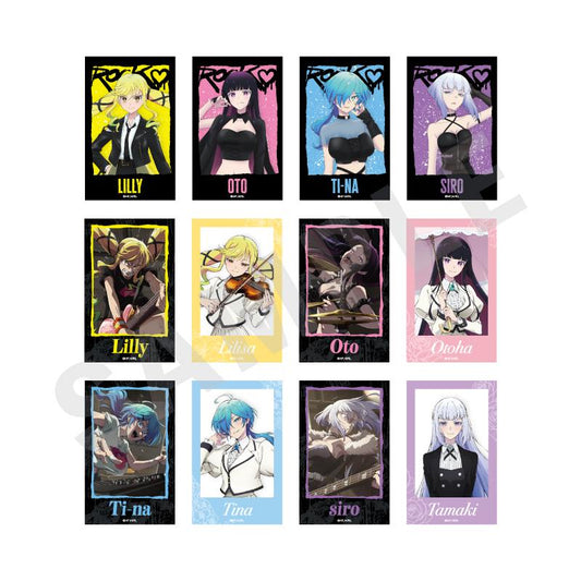 搖滾是淑女的嗜好_收藏插畫卡（共12種）【BOX／12個裝】