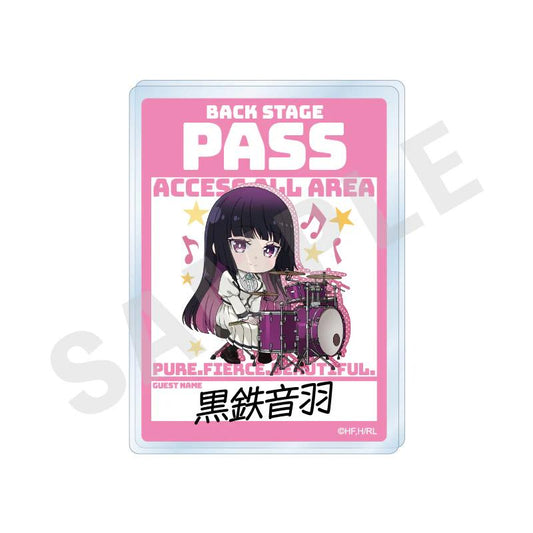 搖滾是淑女的嗜好_姓名徽章（黑鐵音羽）