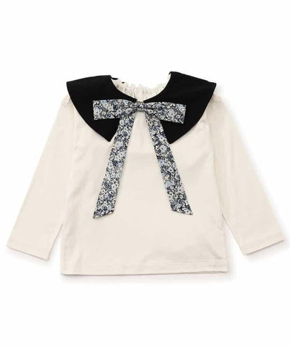 貝克勒圖案長袖T恤_80_110【兒童】