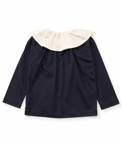 貝克勒爾圓領長袖T恤_120_140【青少年】