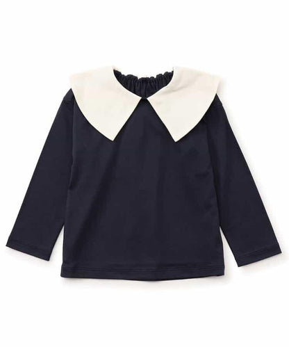 貝克勒爾圓領長袖T恤_120_140【青少年】