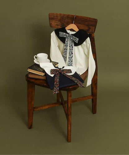 貝克勒圖案長袖T恤_80_110【兒童】