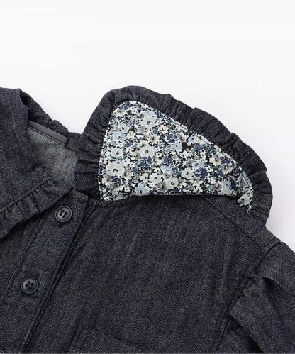 長袖外套上衣襯衫_120_140【青少年】