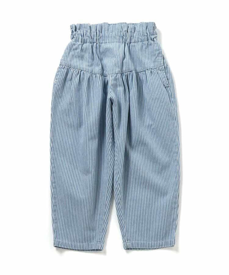 蝴蝶結裝飾牛仔長褲 10分丈