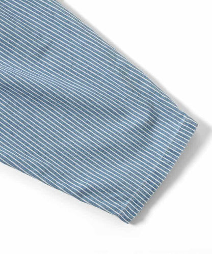 蝴蝶結裝飾牛仔長褲 10分丈