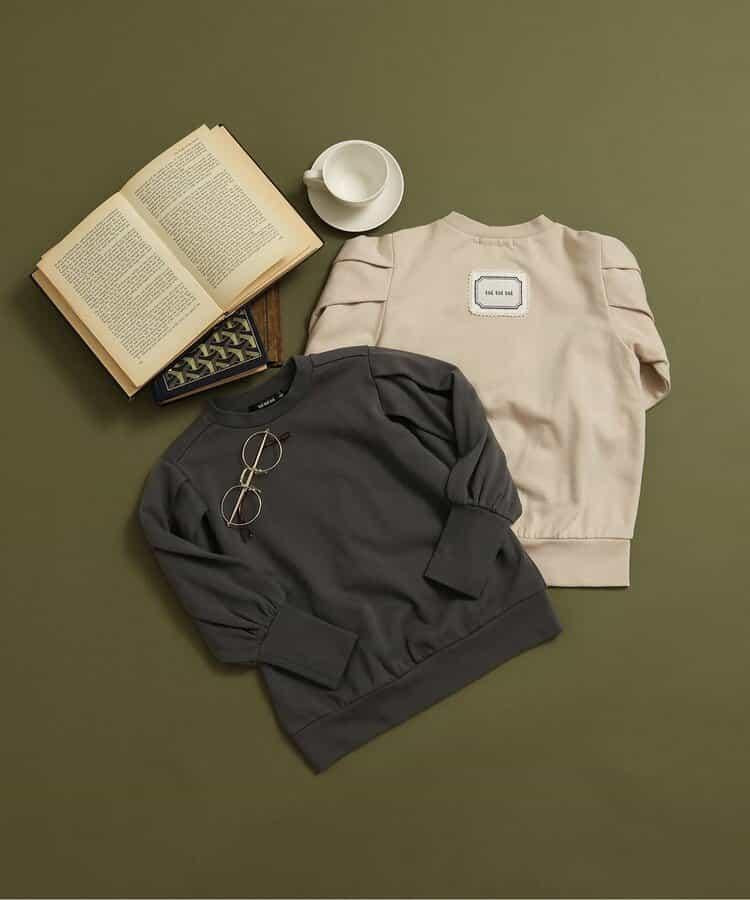 阿蘭編織圓領衛衣_80_110【兒童】