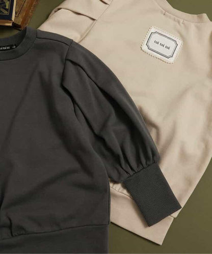 阿蘭編織圓領衛衣_80_110【兒童】