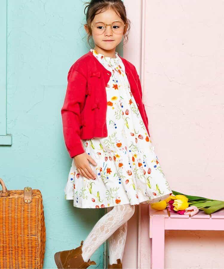 花園花卉連衣裙