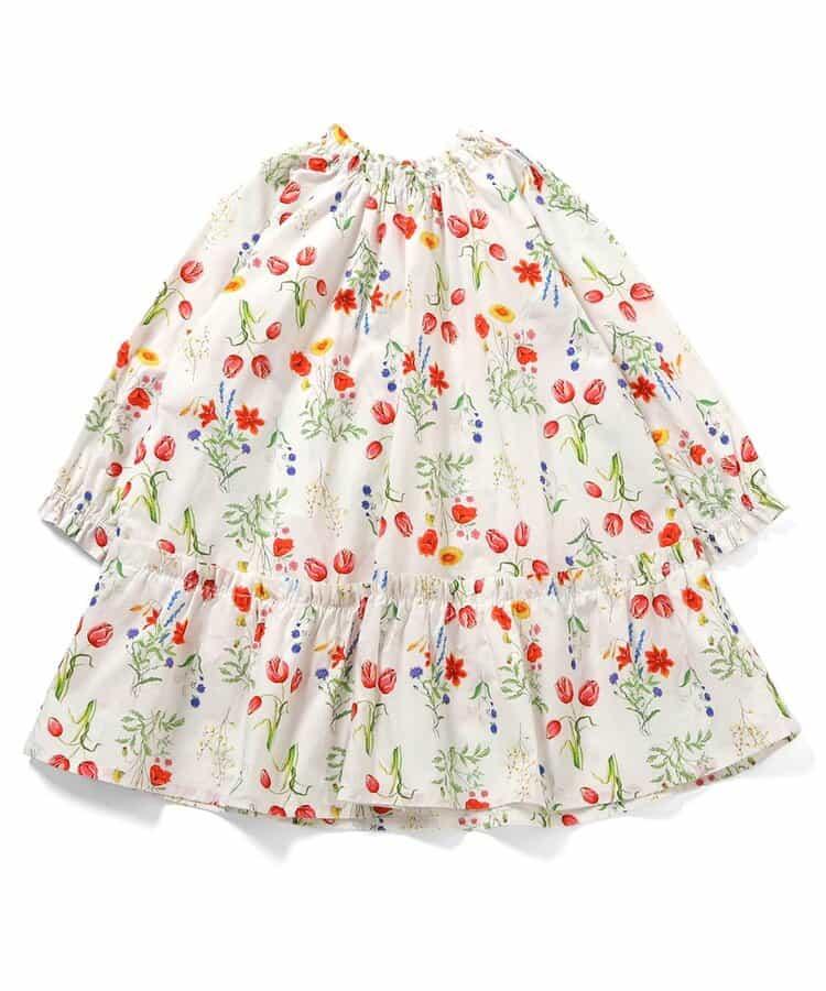 花園花卉連衣裙