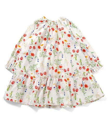 花園花卉連衣裙