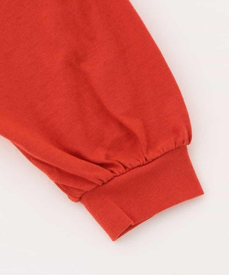 拼接設計長袖T恤_80_110【兒童】