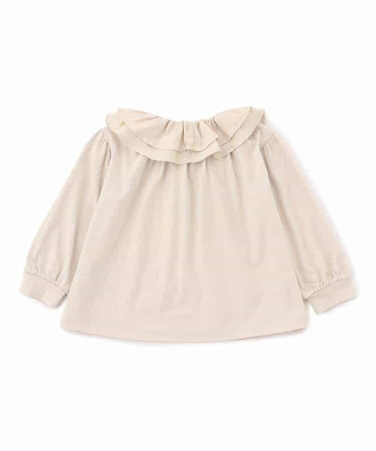 拼接設計長袖T恤_80_110【兒童】