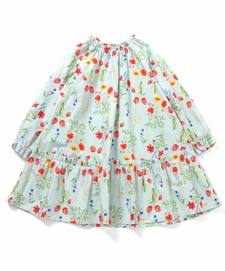 花園花卉連衣裙