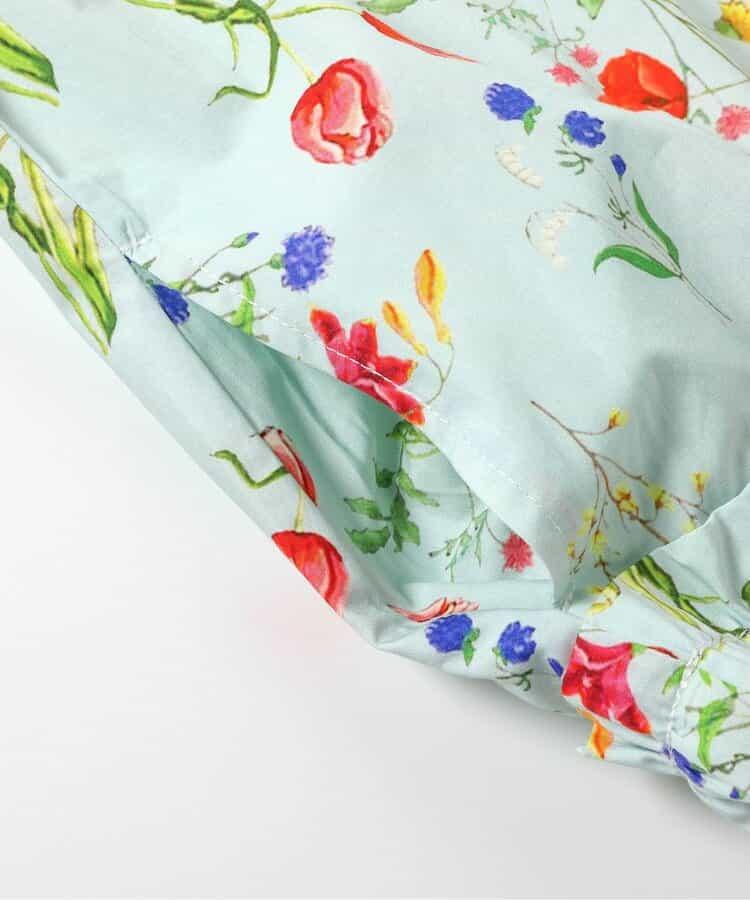 花園花卉連衣裙