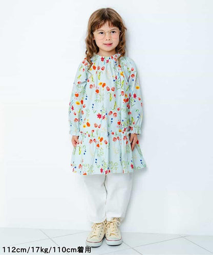 花園花卉連衣裙