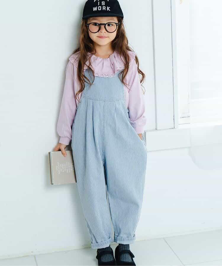 牛仔揹帶褲 10分褲