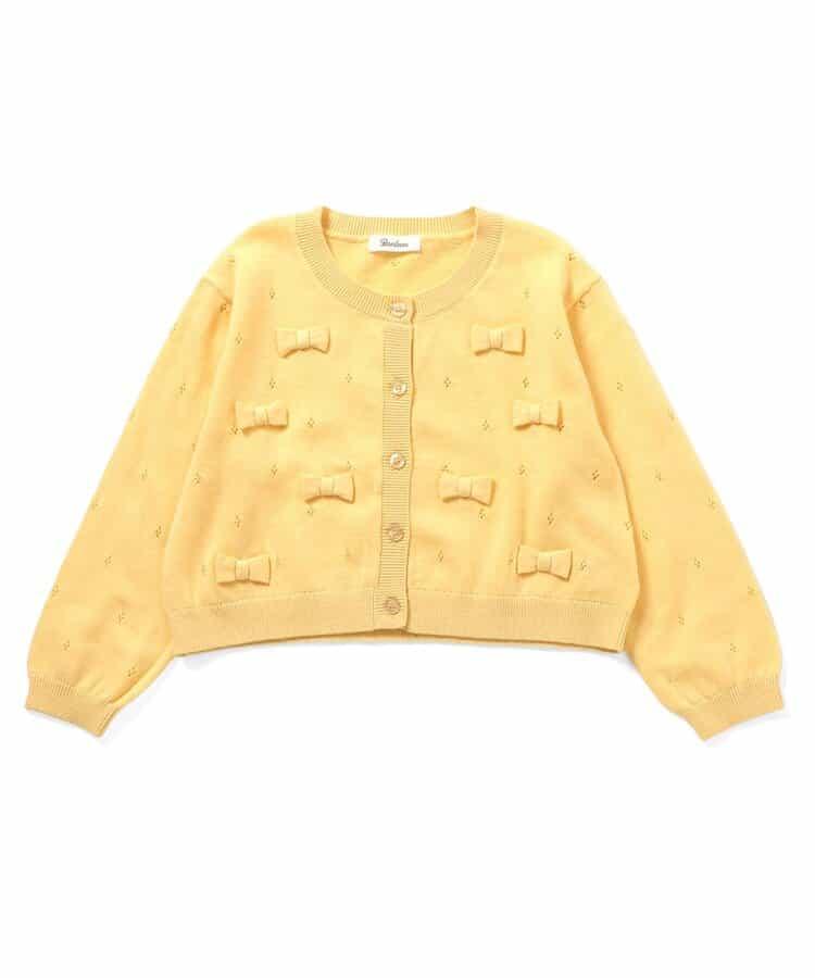 蝴蝶結針織開衫