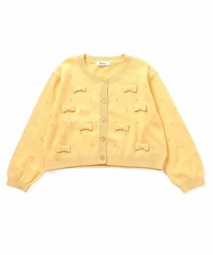 蝴蝶結針織開衫