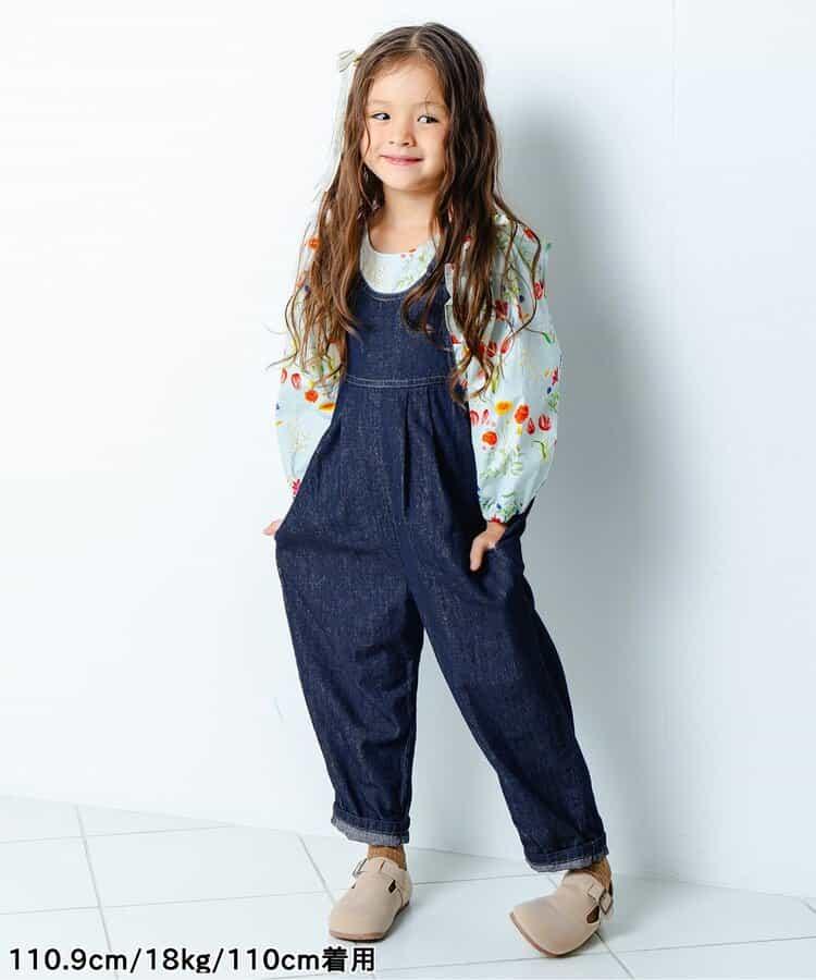 牛仔揹帶褲 10分褲