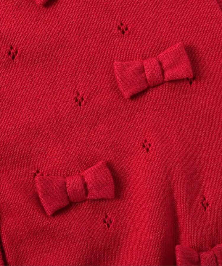 蝴蝶結針織開衫