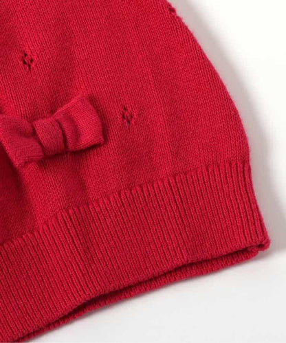 蝴蝶結針織開衫