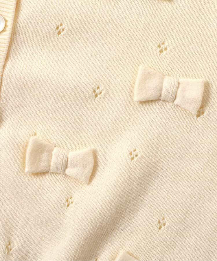 蝴蝶結針織開衫