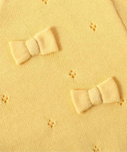 蝴蝶結針織開衫