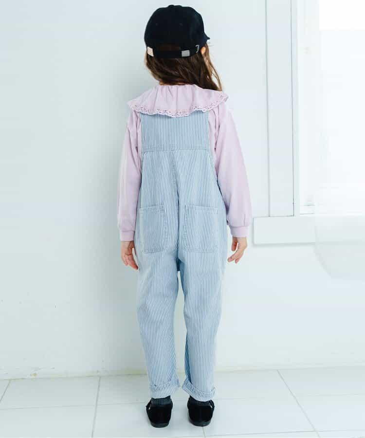 牛仔揹帶褲 10分褲