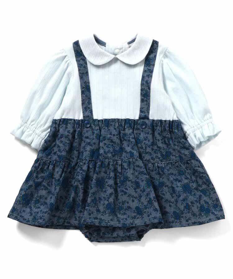 小花圖案連體衣