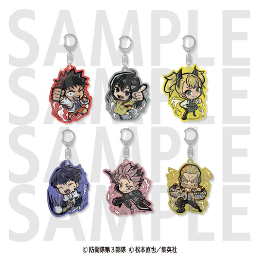 怪獸8號 EAToon系列亞克力鑰匙扣（第二彈） 全6款 【BOX／6個裝】