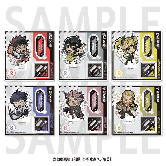 怪獸8號 EAToon交易迷你角色亞克力立牌（第二彈）全6款【BOX／6個裝】