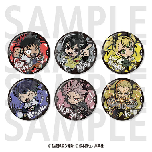 怪獸8號_伊圖恩系列徽章（第二彈）全6款【BOX／6個裝】